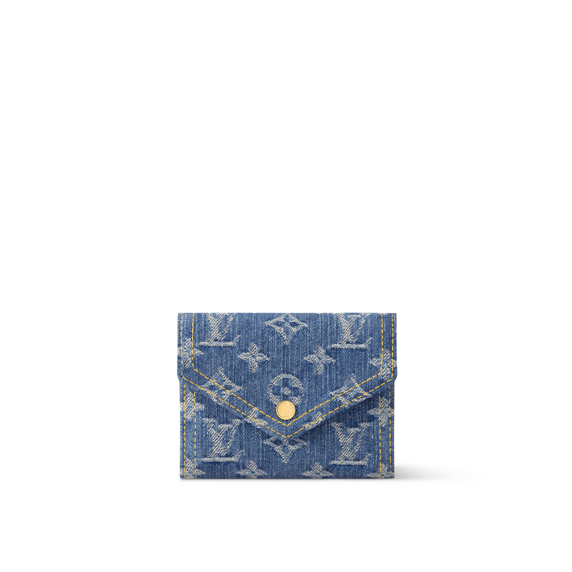 Victorine Wallet Monogram Denim - Wallets and Small Leather Goods